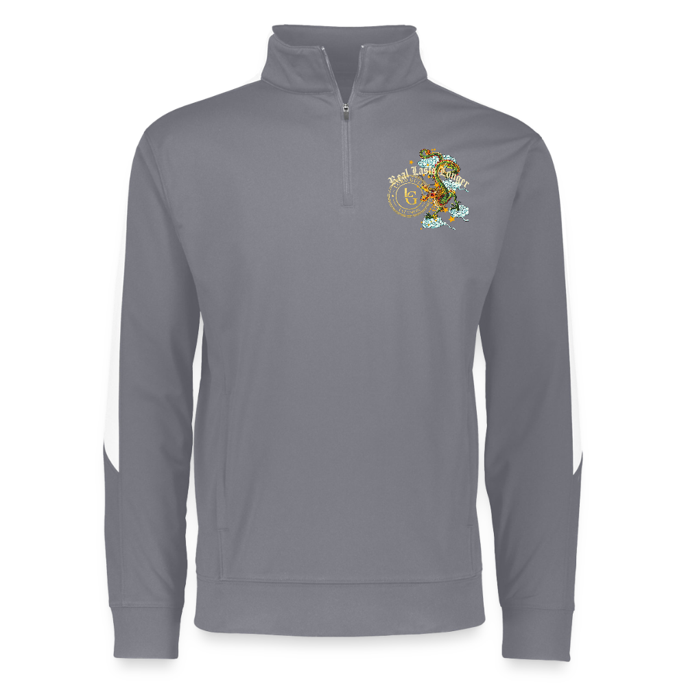 Cosmic Dynasty Quarter Zip - graphite/white