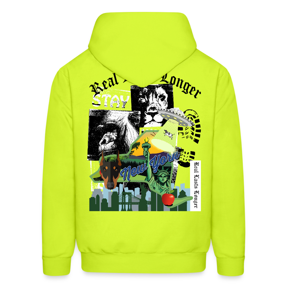 Concrete Liberty Hoodie - safety green
