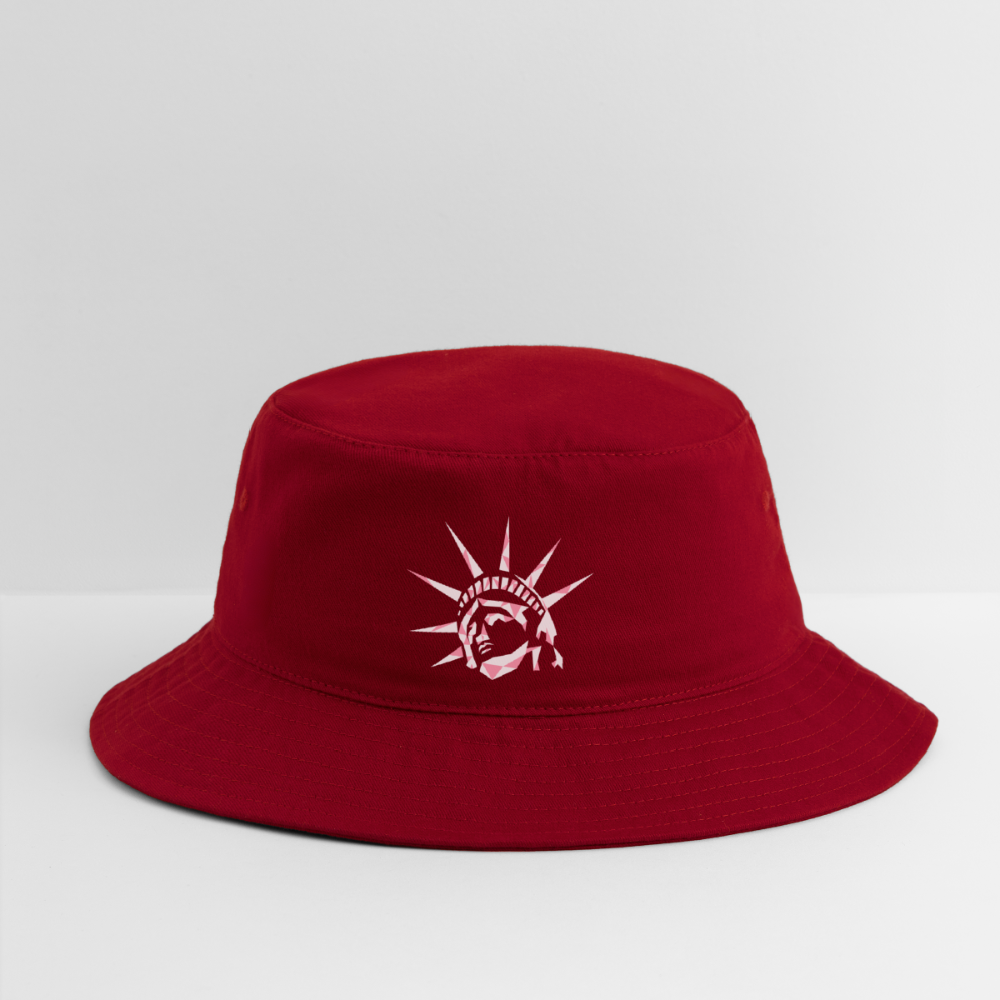 Real Lasts Bucket Hat - red