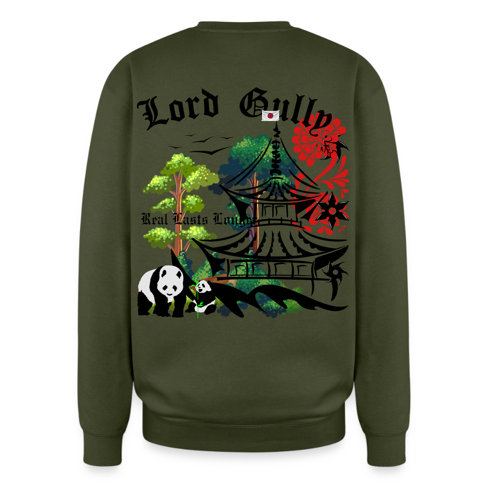 Ninjustu Sweatshirt - olive green