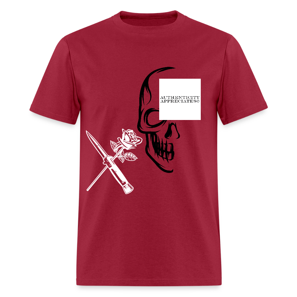 AA T-Shirt - dark red
