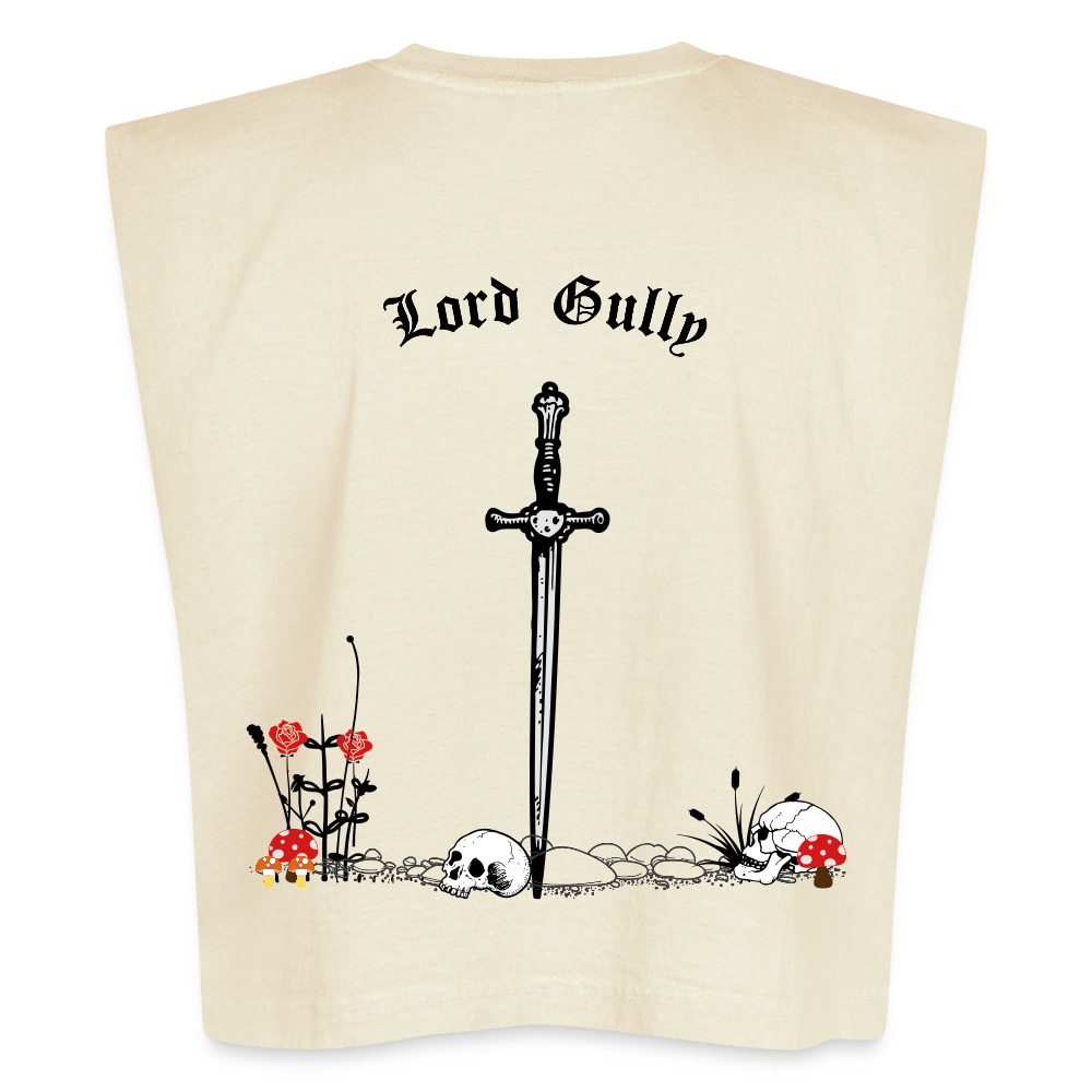 Washed Women´s Muscle Tank Top - faded cream