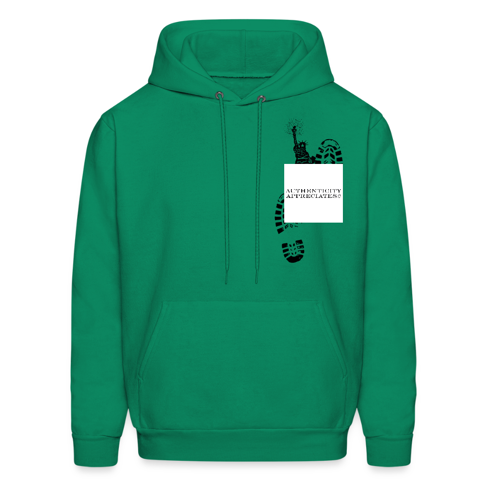 Concrete Liberty Hoodie - kelly green
