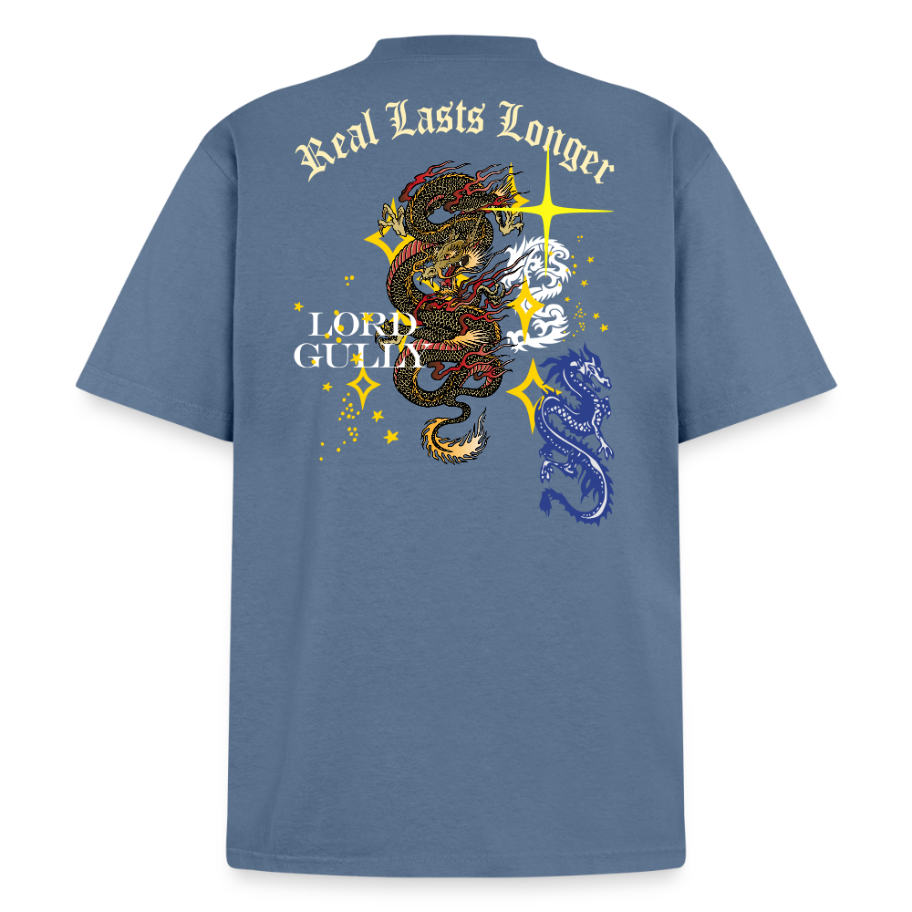 Cosmic Dynasty Heavyweight Top - denim