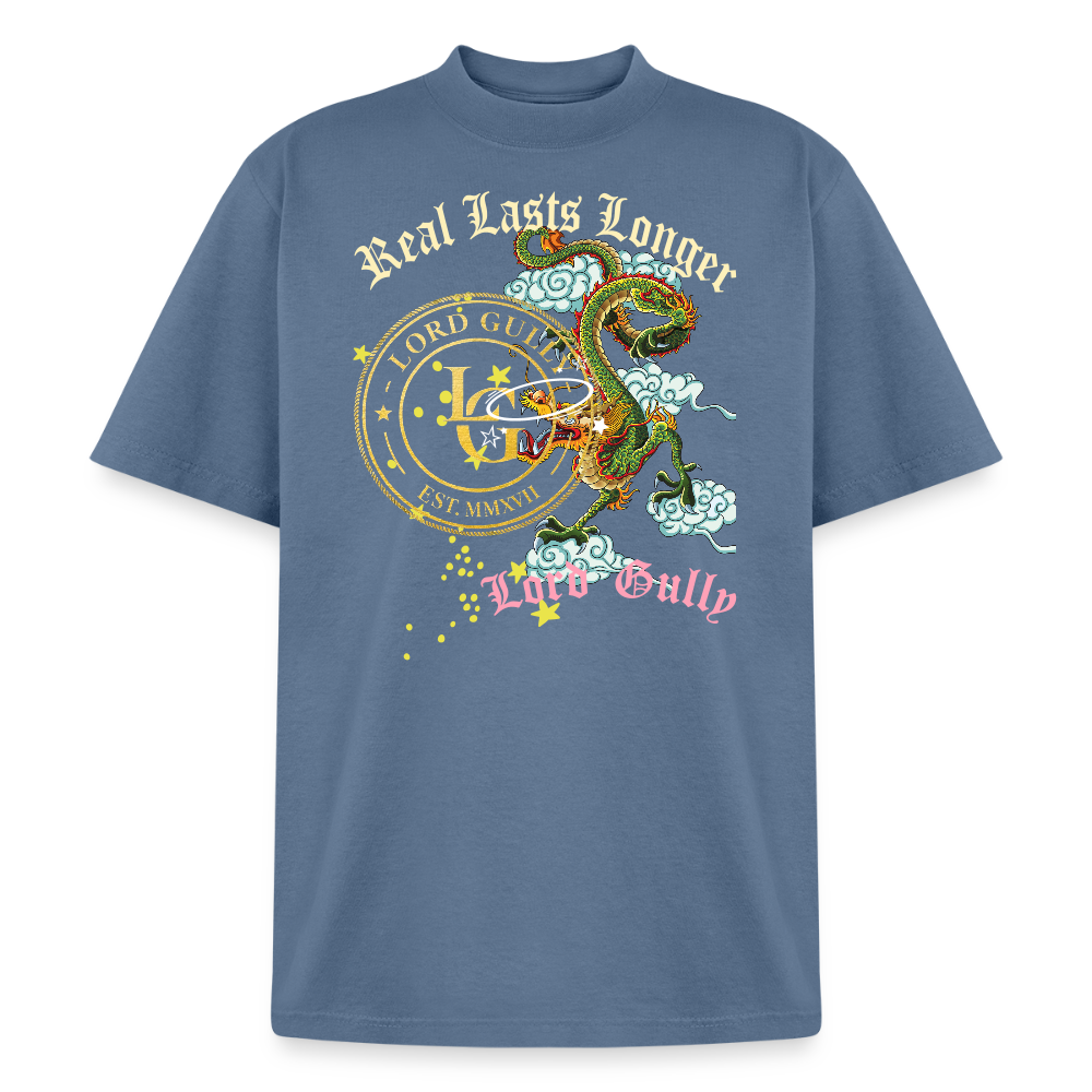 Cosmic Dynasty Heavyweight Top - denim