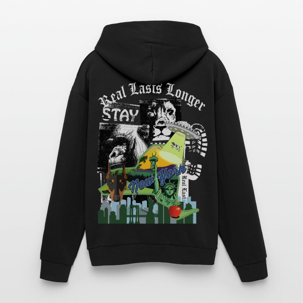 Heavyweight Concrete Liberty Hoodie - black