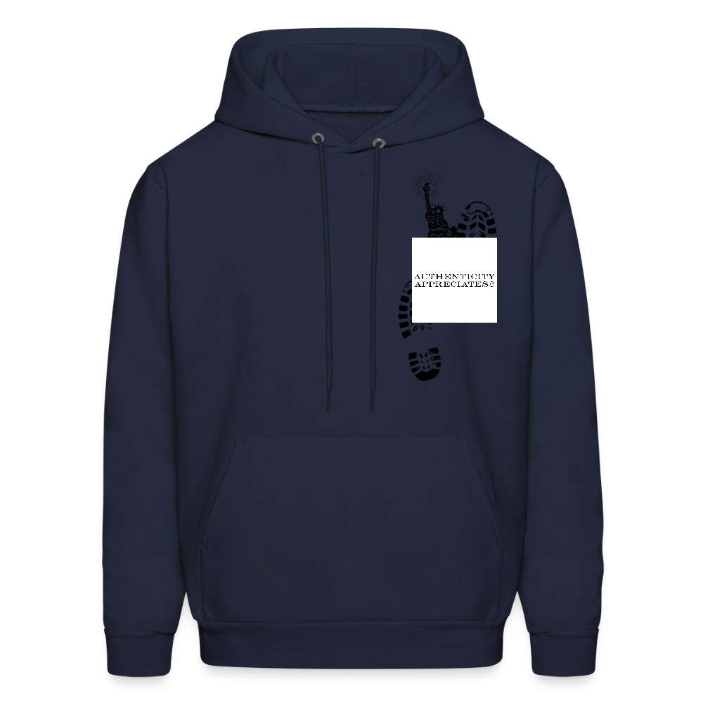 Concrete Liberty Hoodie - navy