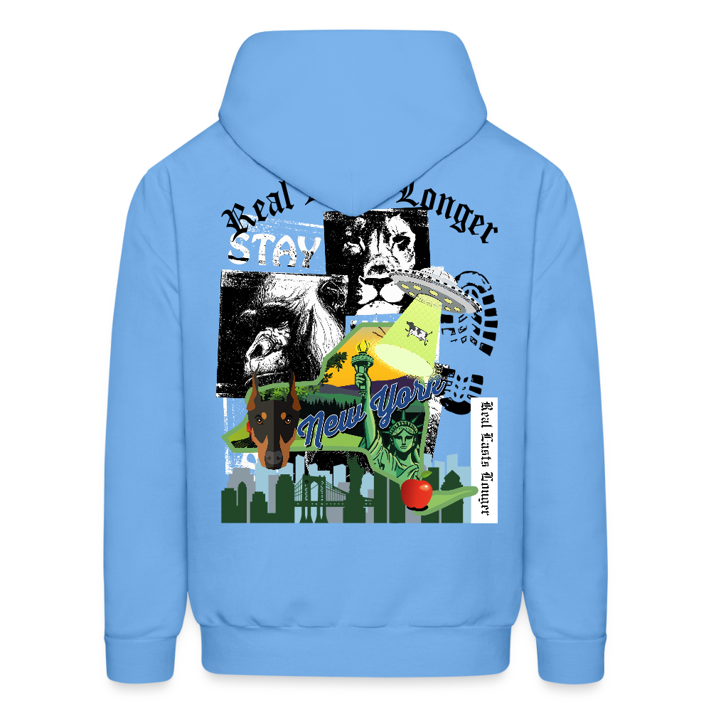 Concrete Liberty Hoodie - carolina blue