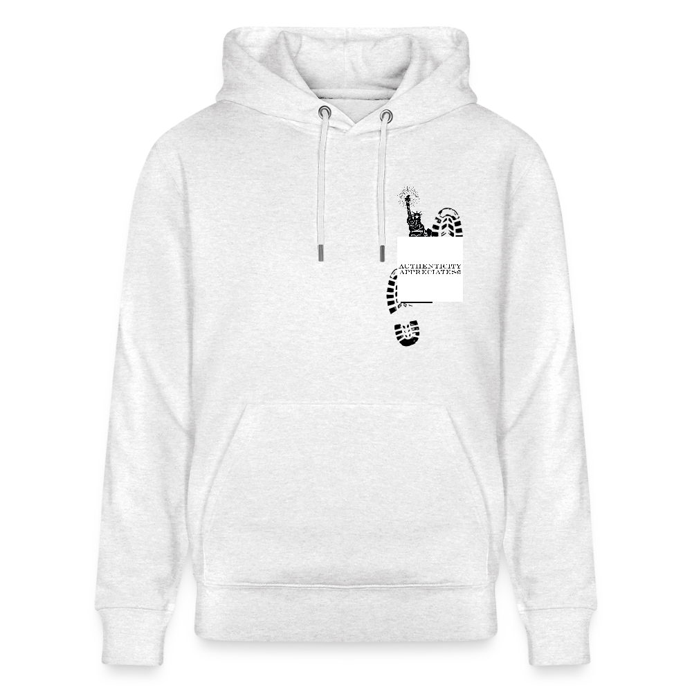 Heavyweight Concrete Liberty Hoodie - light heather gray