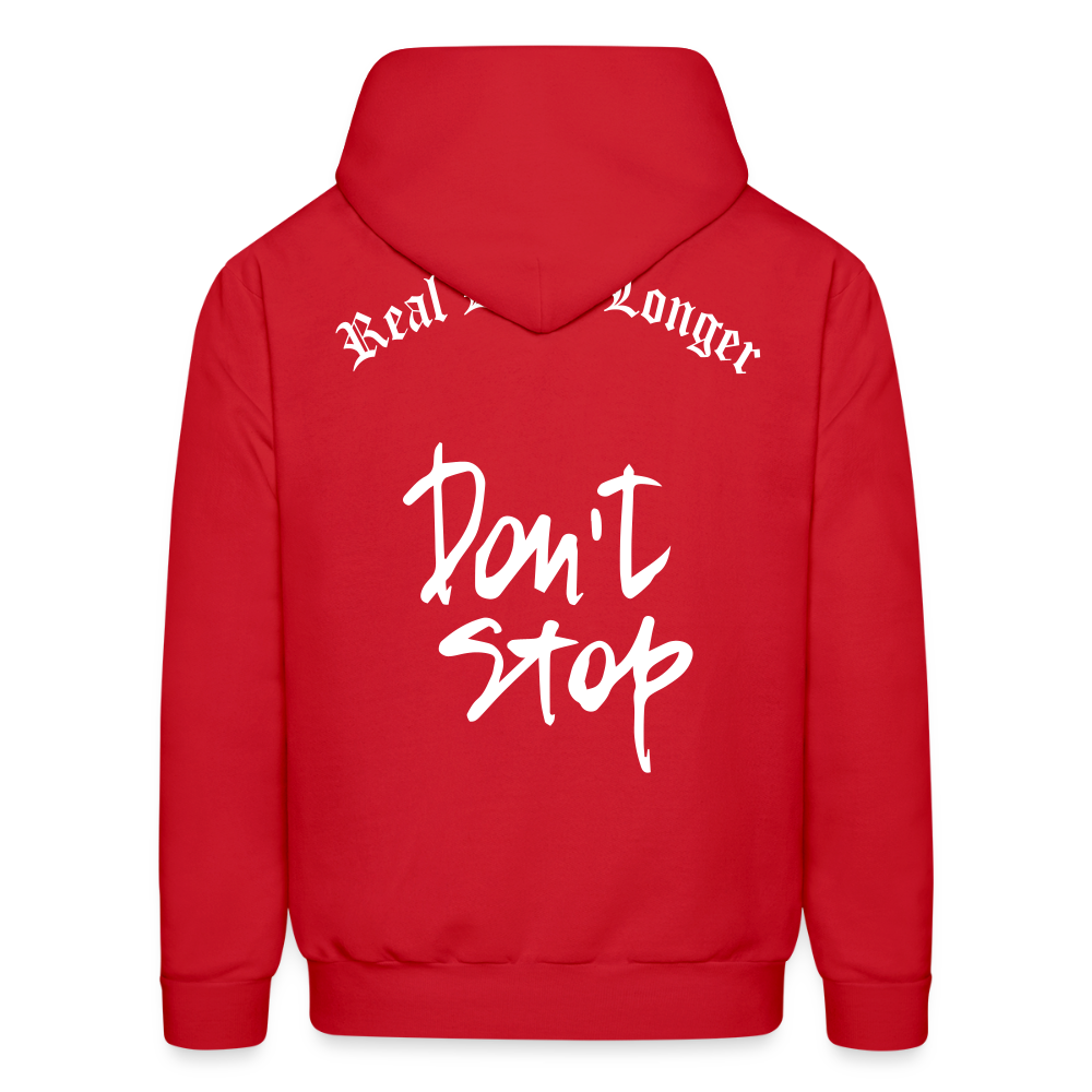 Men's Over-sized Hoodie - red