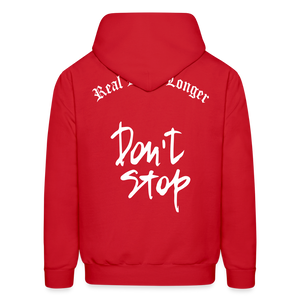 Men's Over-sized Hoodie - red
