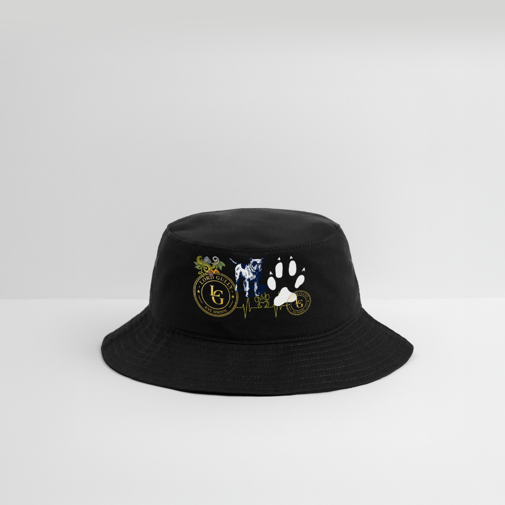 Dog Lovers Bucket Hat - black