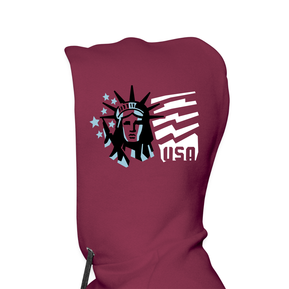 Wings Premium Hoodie - burgundy
