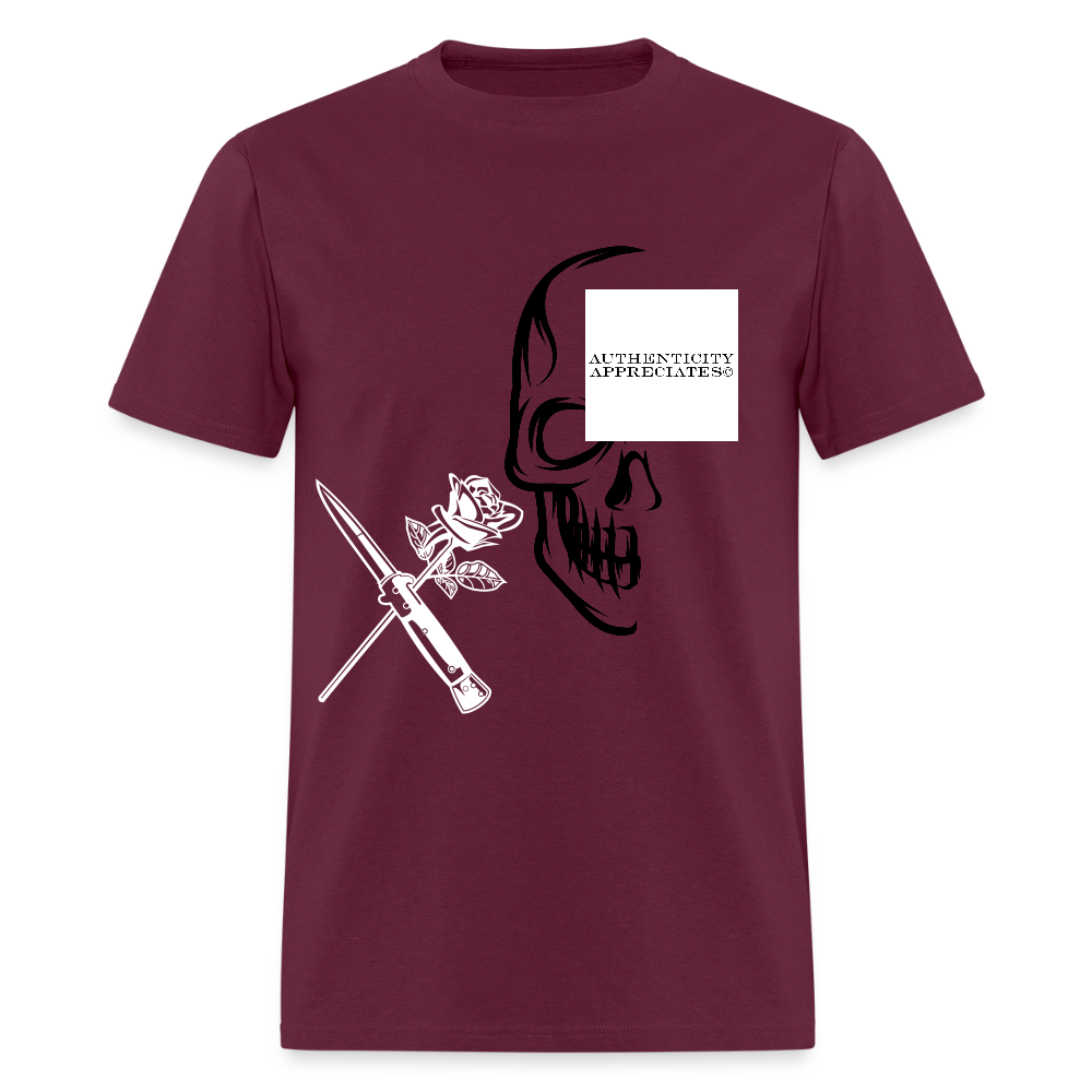 AA T-Shirt - burgundy