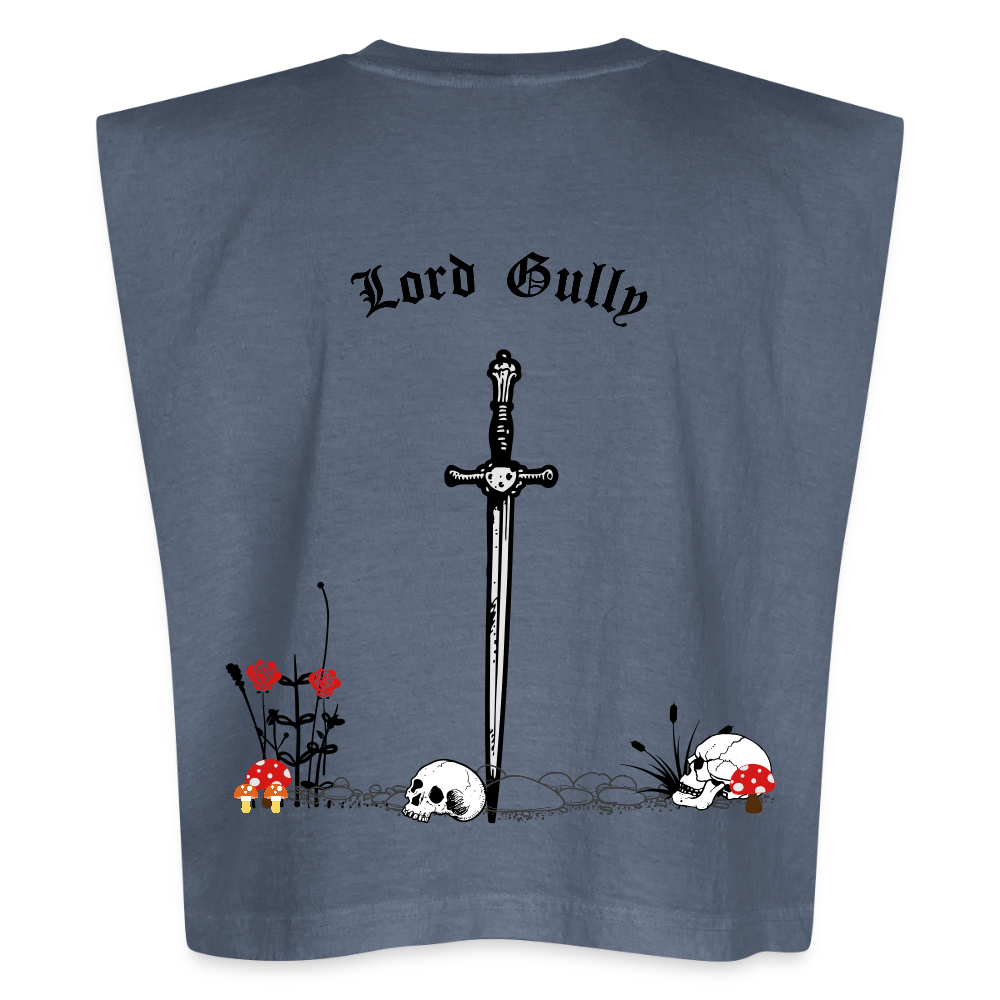 Washed Women´s Muscle Tank Top - faded navy