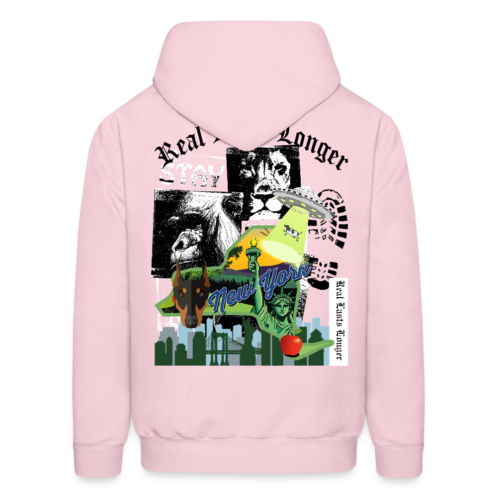 Concrete Liberty Hoodie - pale pink