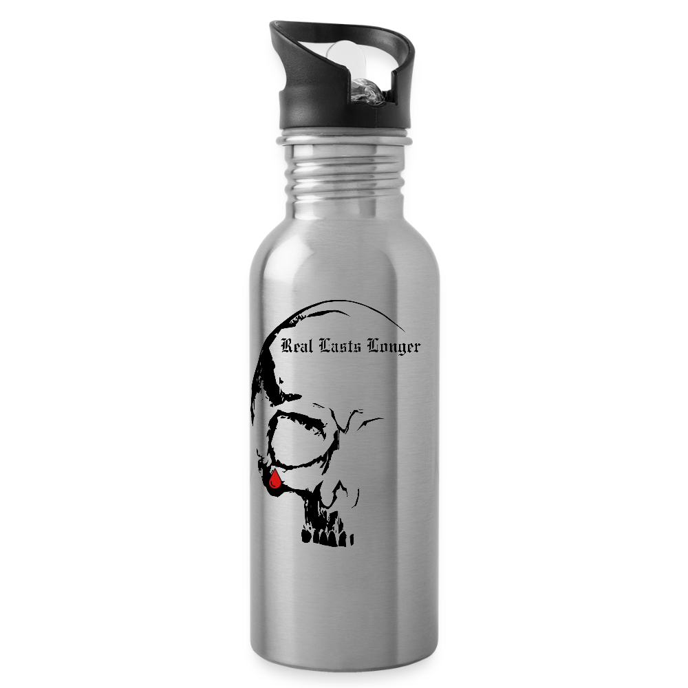 Real Lasts Water Bottle - silver