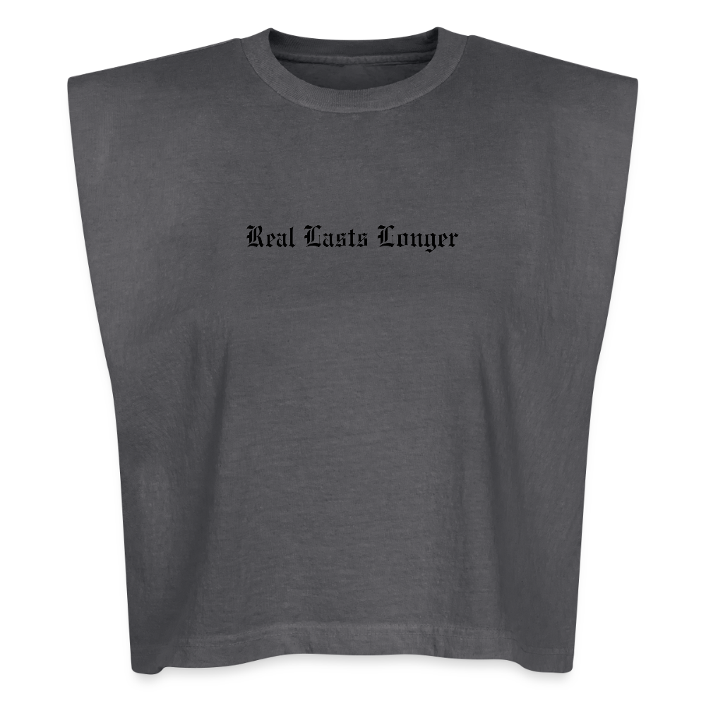 Washed Women´s Muscle Tank Top - faded black