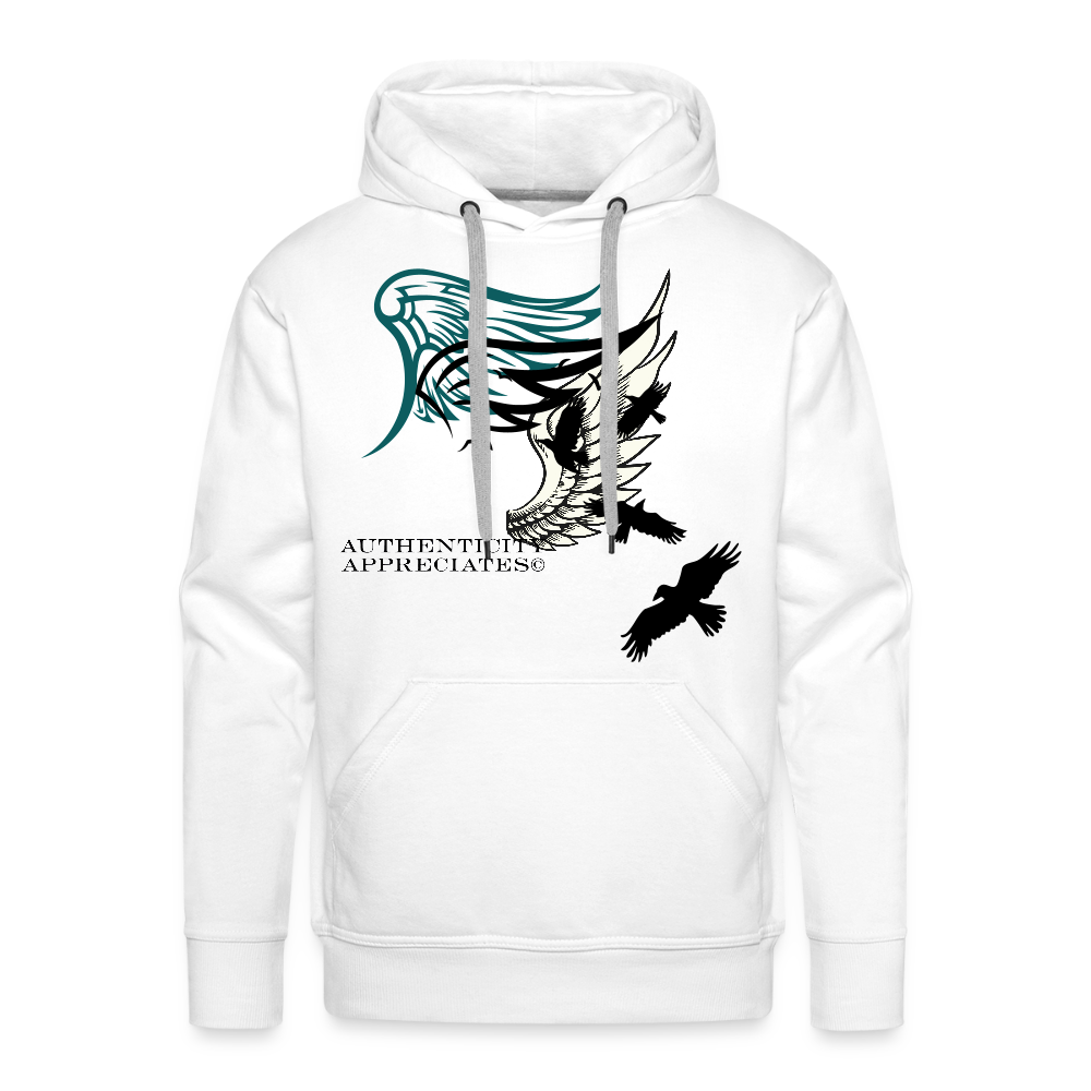 Wings Premium Hoodie - white
