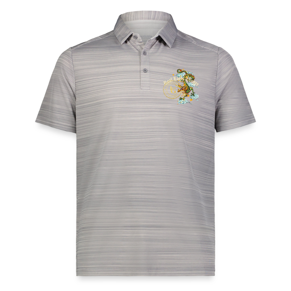 Real Lasts Dragon Pursuit Polo - athletic gray