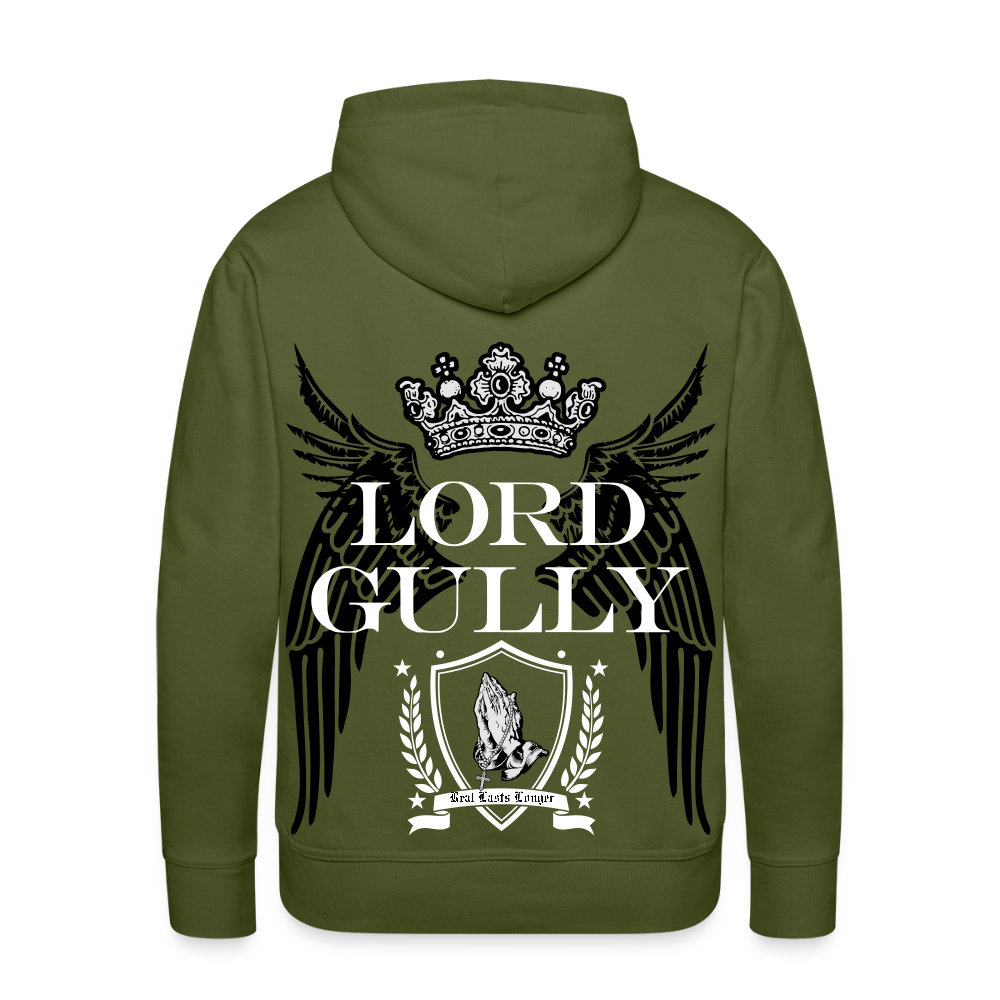 Wings Premium Hoodie - olive green