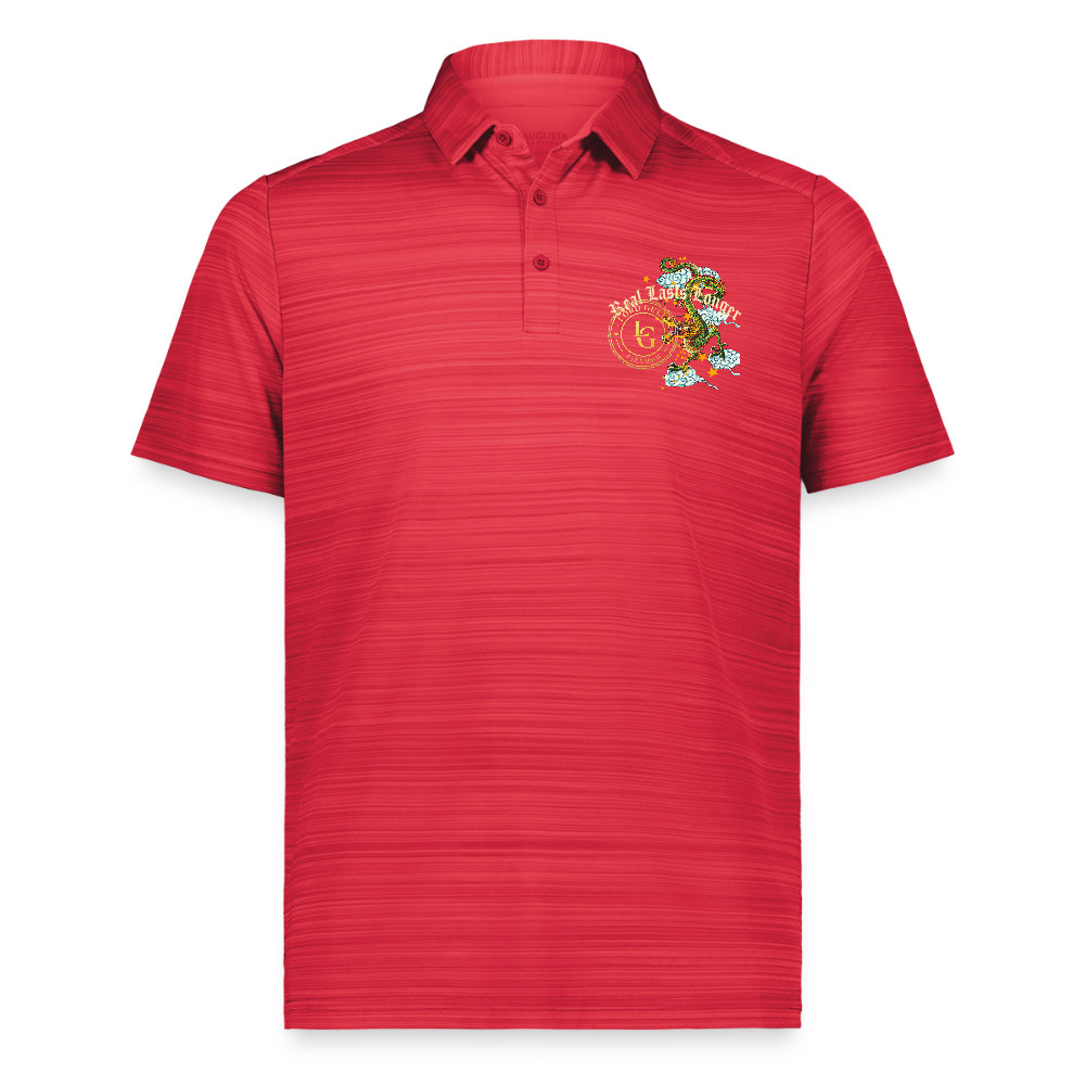 Real Lasts Dragon Pursuit Polo - red