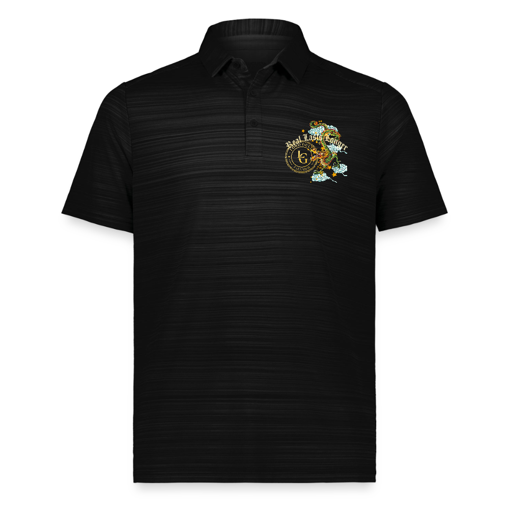 Real Lasts Dragon Pursuit Polo - black