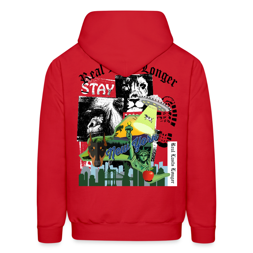 Concrete Liberty Hoodie - red