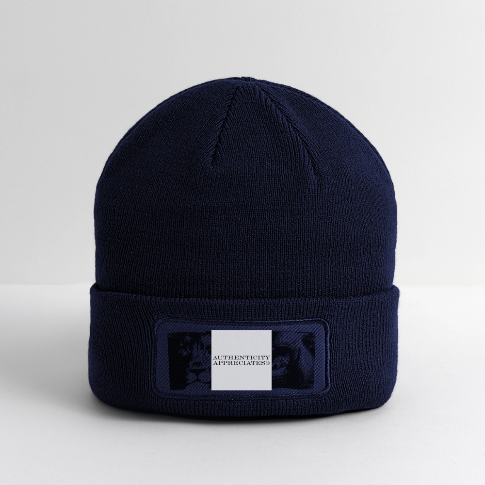 AS2 Patch Beanie - navy