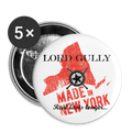 Lord Gully Button 2.2'' - white