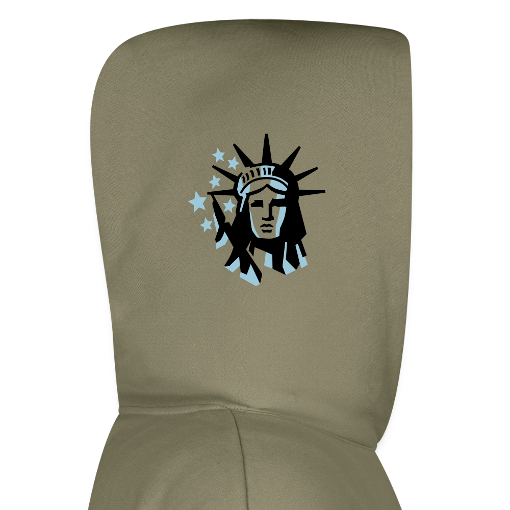 Heavyweight Concrete Liberty Hoodie - olive