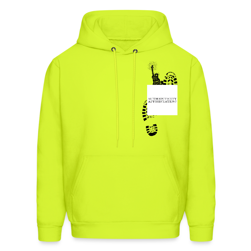 Concrete Liberty Hoodie - safety green