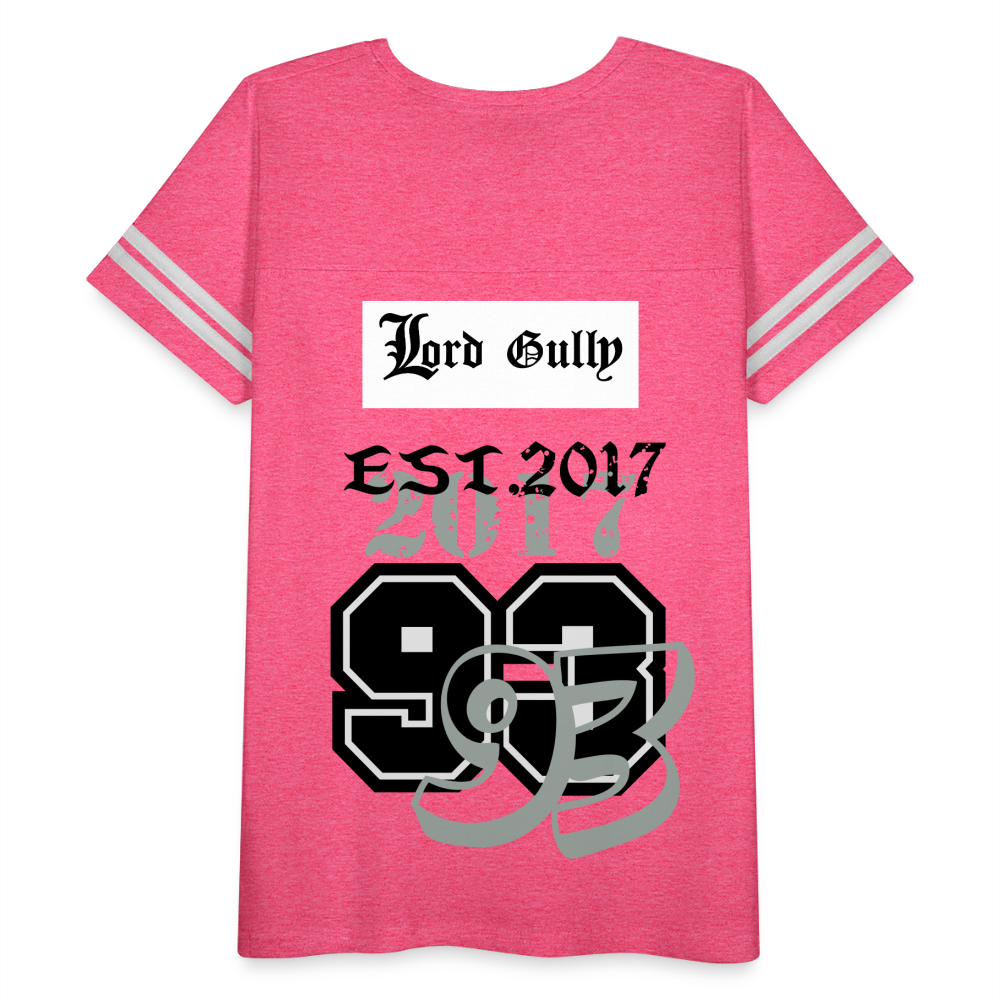Women’s Vintage Sport T-Shirt - vintage pink/white