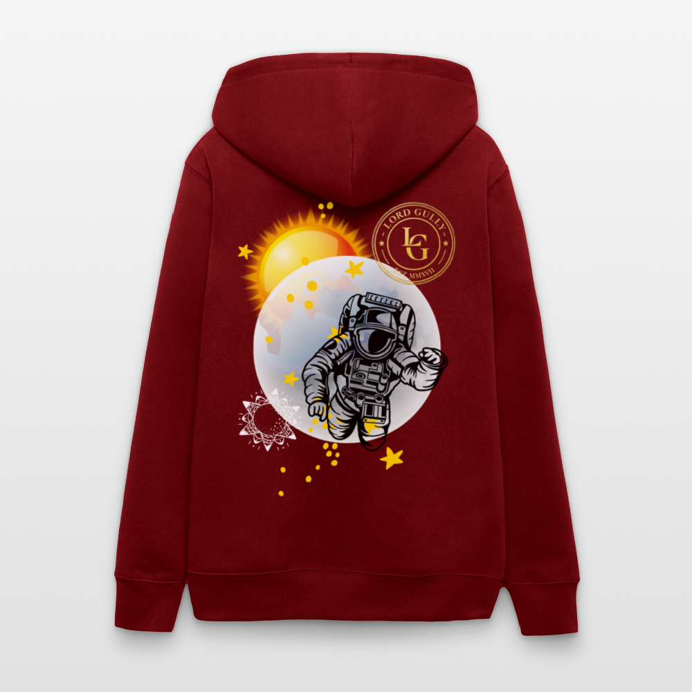 LG Stellar Zip Hoodie - burgundy