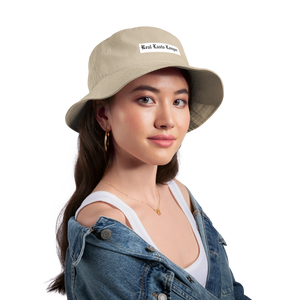 Real Lasts Bucket Hat - cream