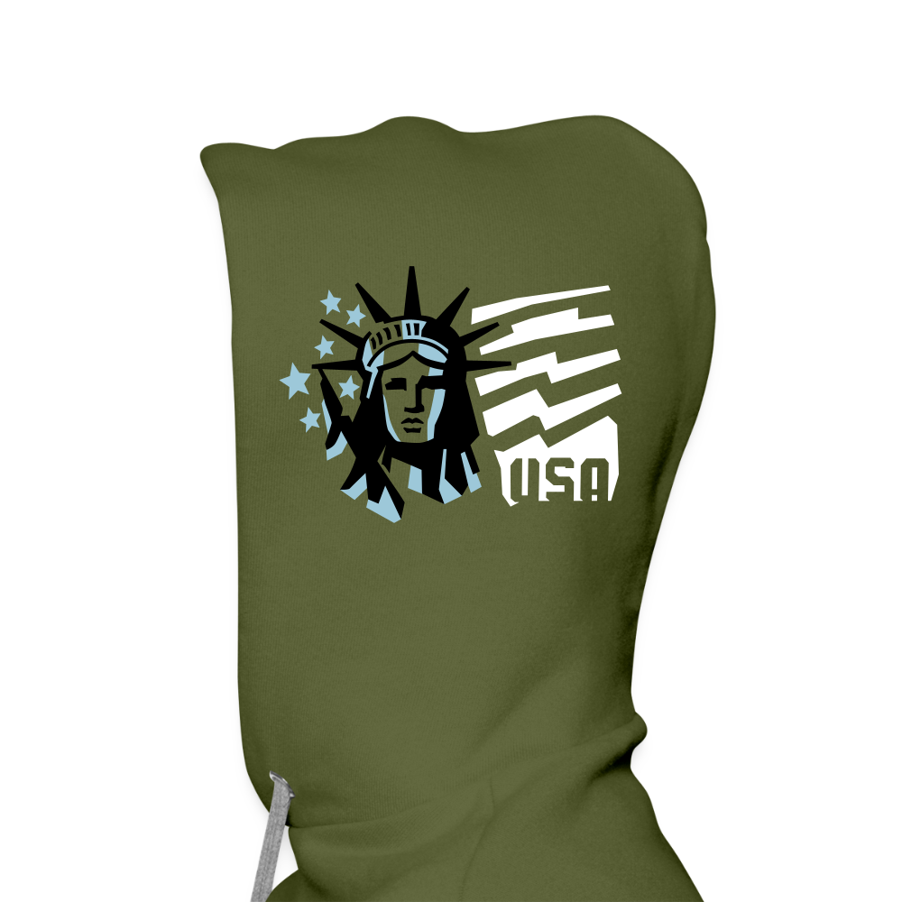 Wings Premium Hoodie - olive green