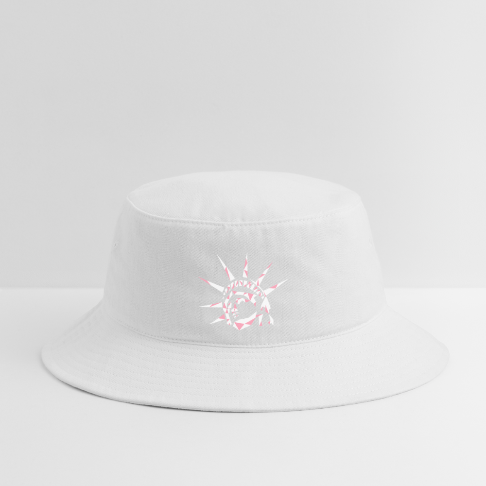 Real Lasts Bucket Hat - white