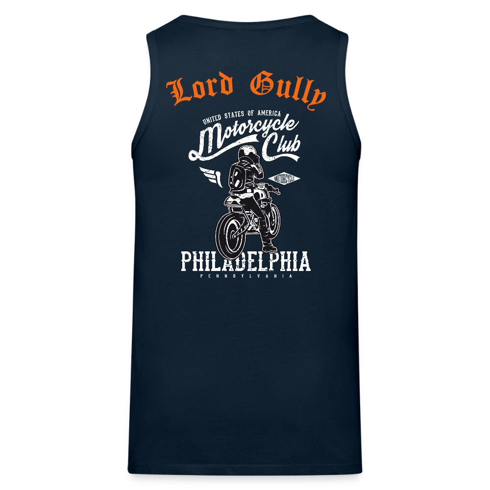 State Rider Philly Tank - deep navy