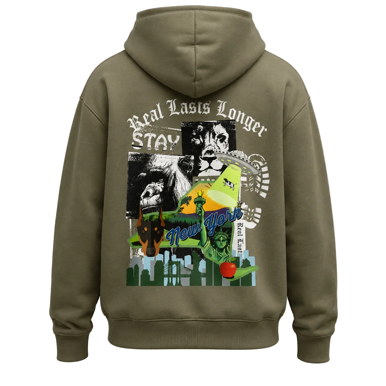 Heavyweight Concrete Liberty Hoodie