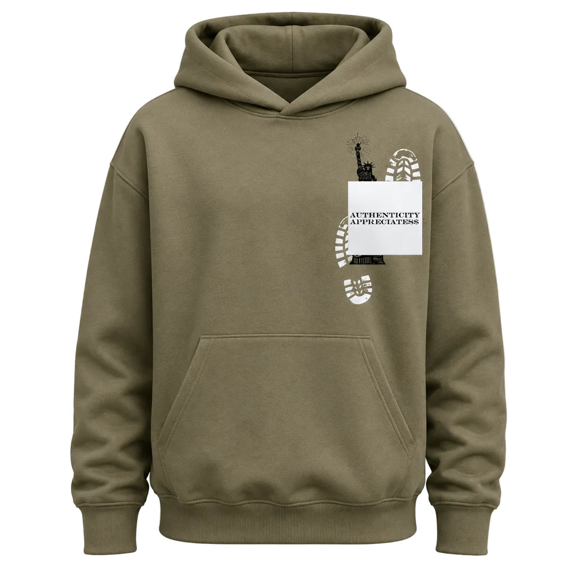 Heavyweight Concrete Liberty Hoodie
