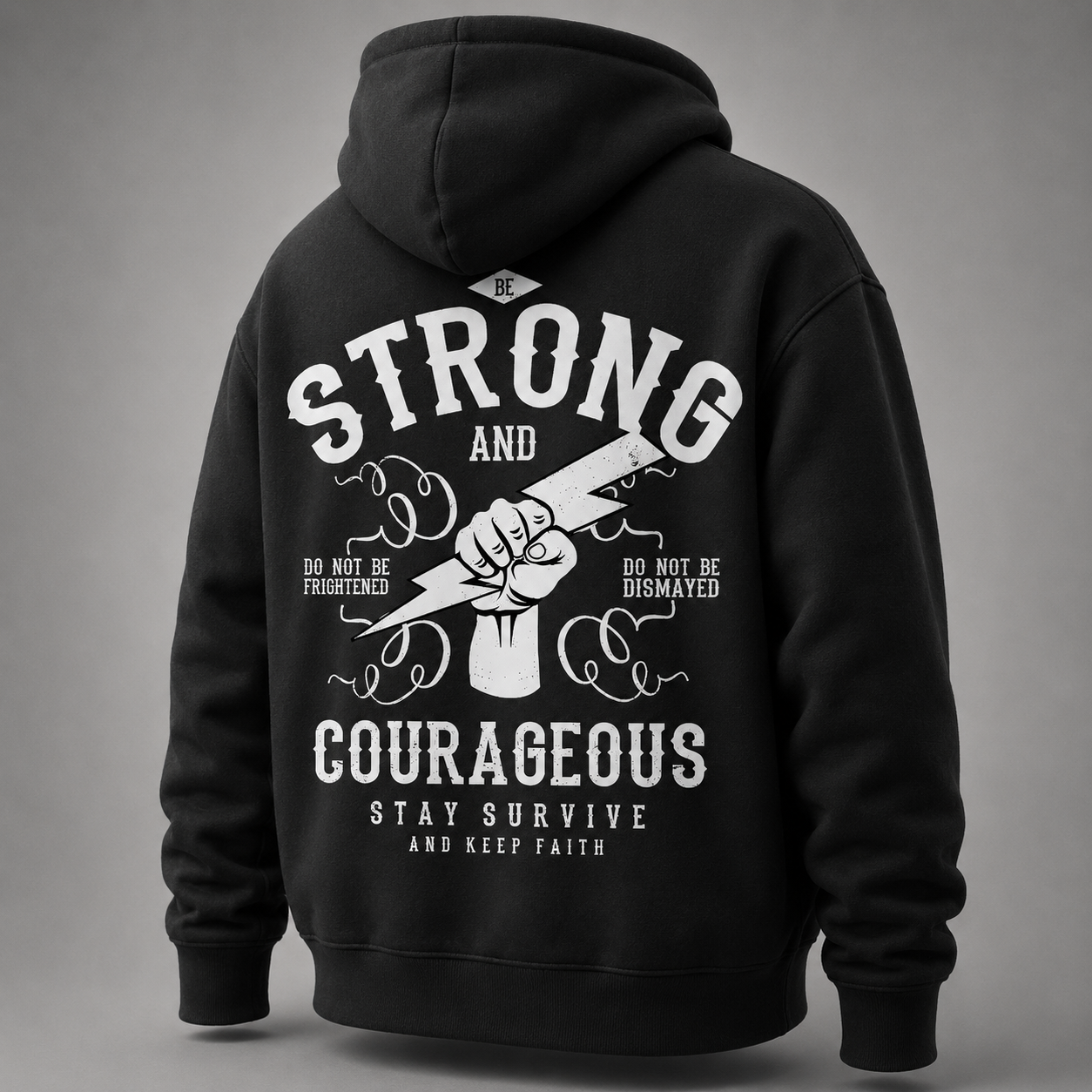 Oversized Joshua 1:9 Sweatshirt