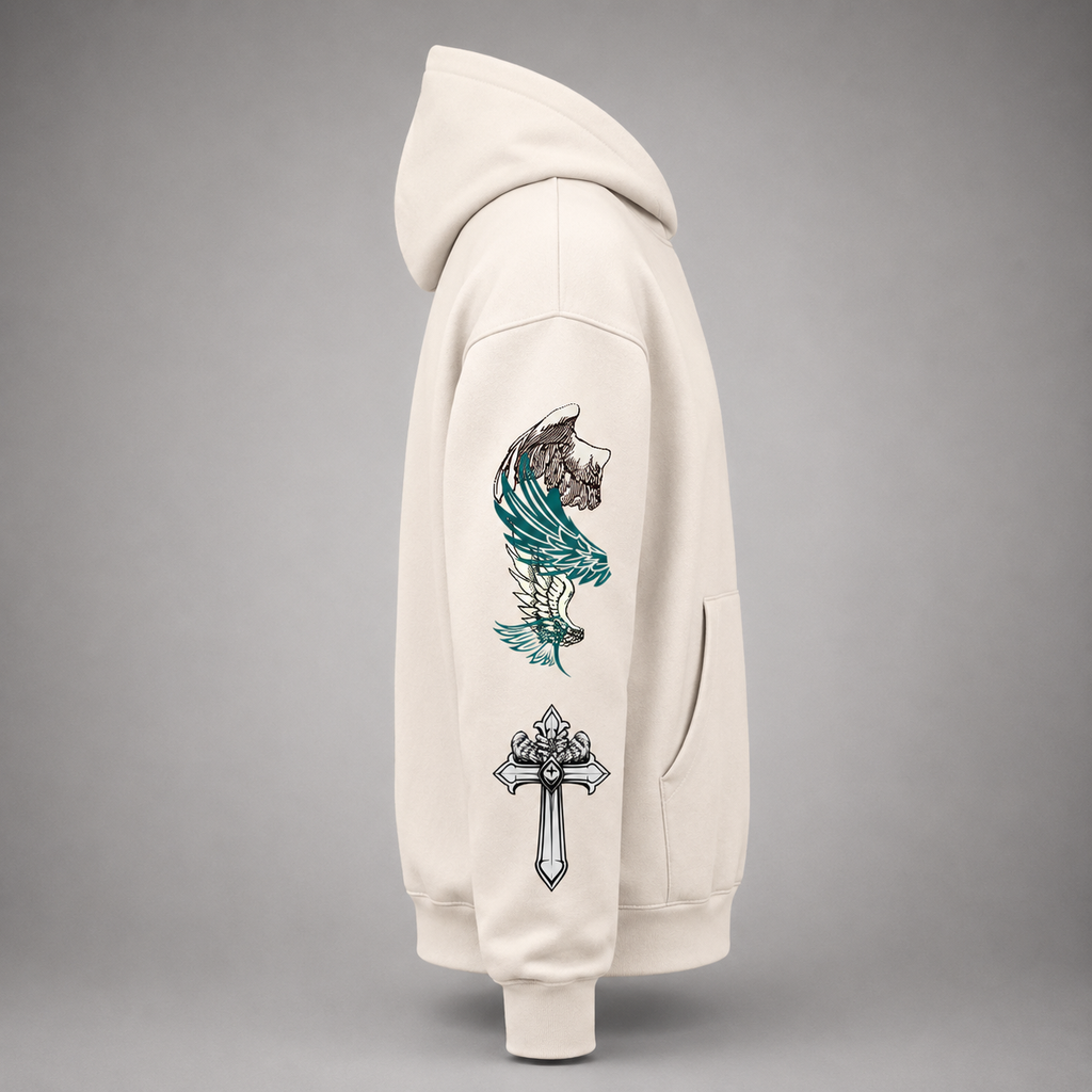 Oversized Joshua 1:9 Sweatshirt