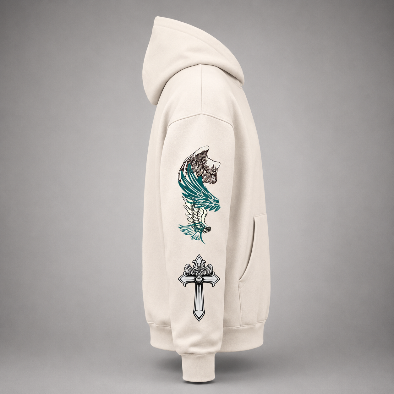 Oversized Joshua 1:9 Sweatshirt