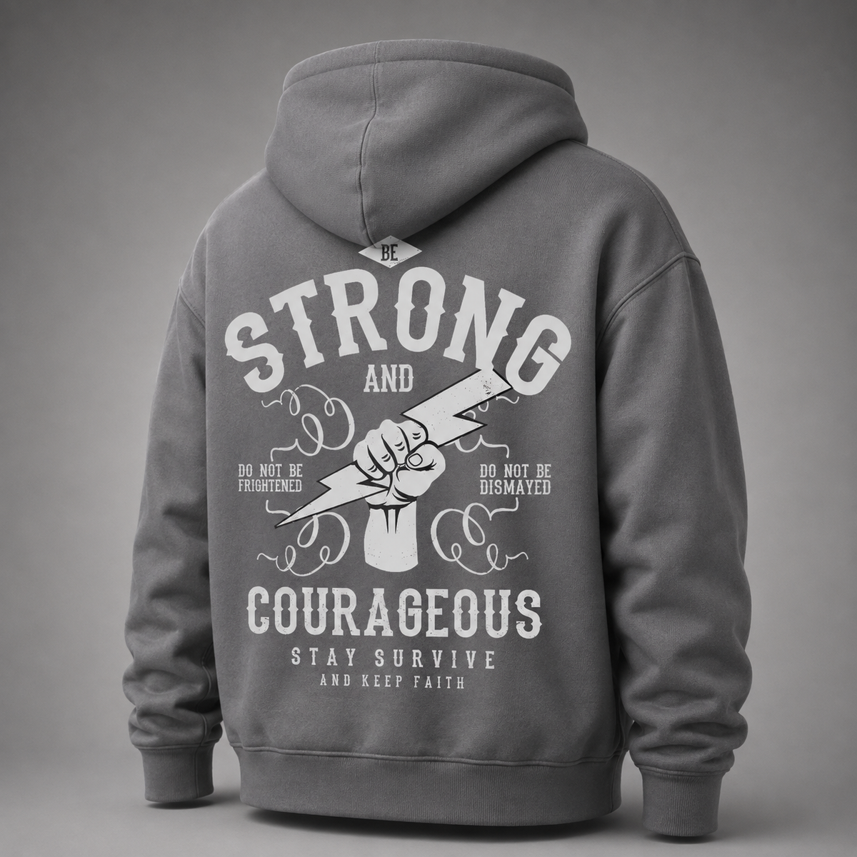 Oversized Joshua 1:9 Sweatshirt