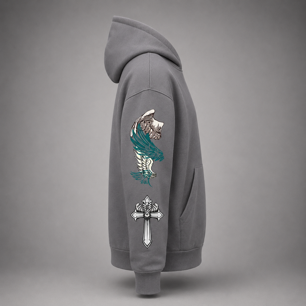 Oversized Joshua 1:9 Sweatshirt