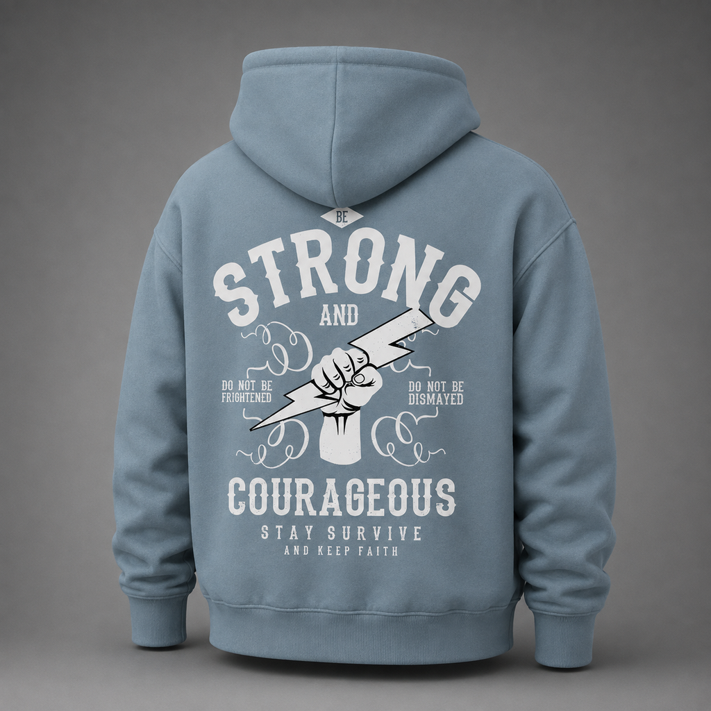 Oversized Joshua 1:9 Sweatshirt