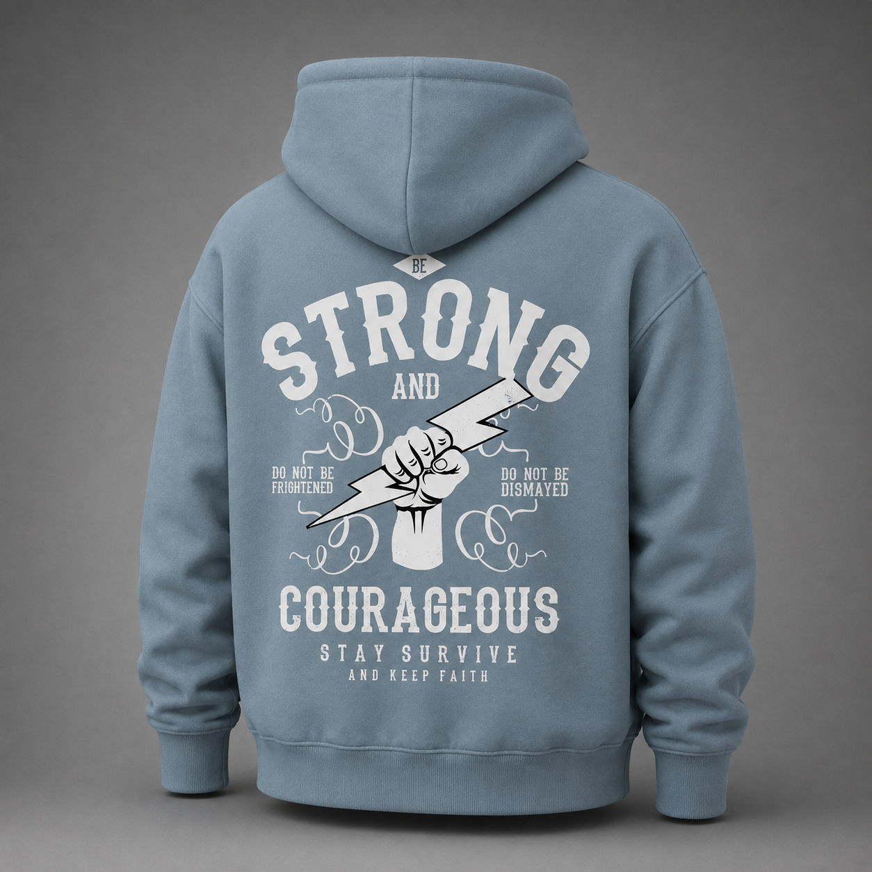 Oversized Joshua 1:9 Sweatshirt