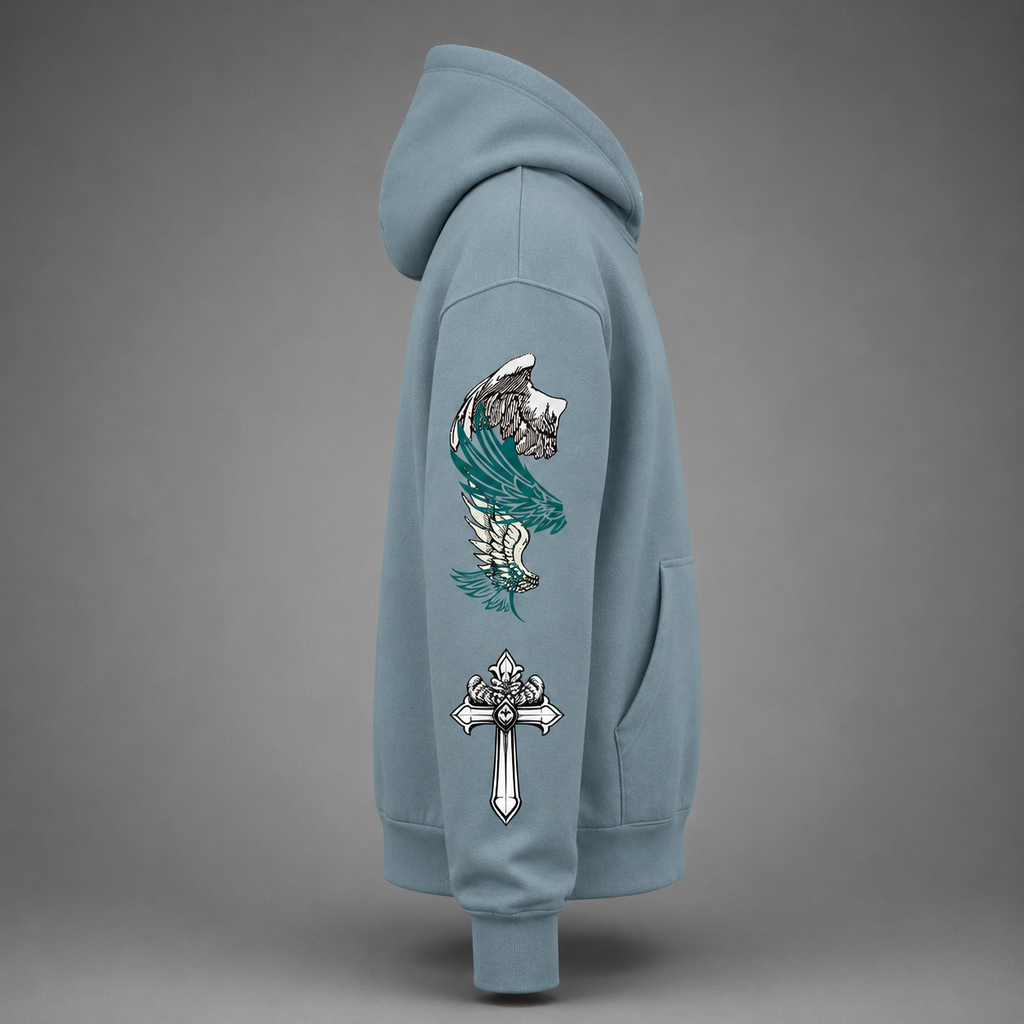 Oversized Joshua 1:9 Sweatshirt